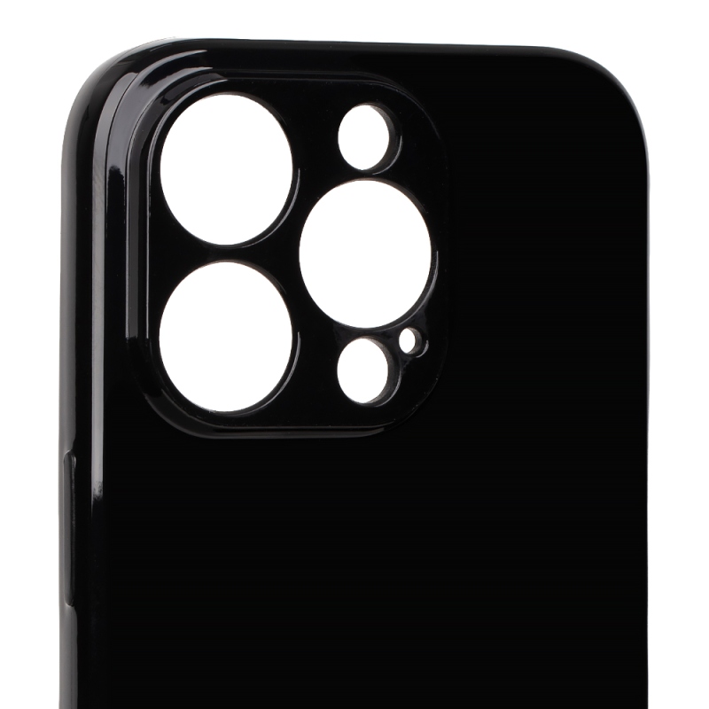 TOK: ME Glossy tok az Apple iPhone 16 Pro-hoz, fekete
