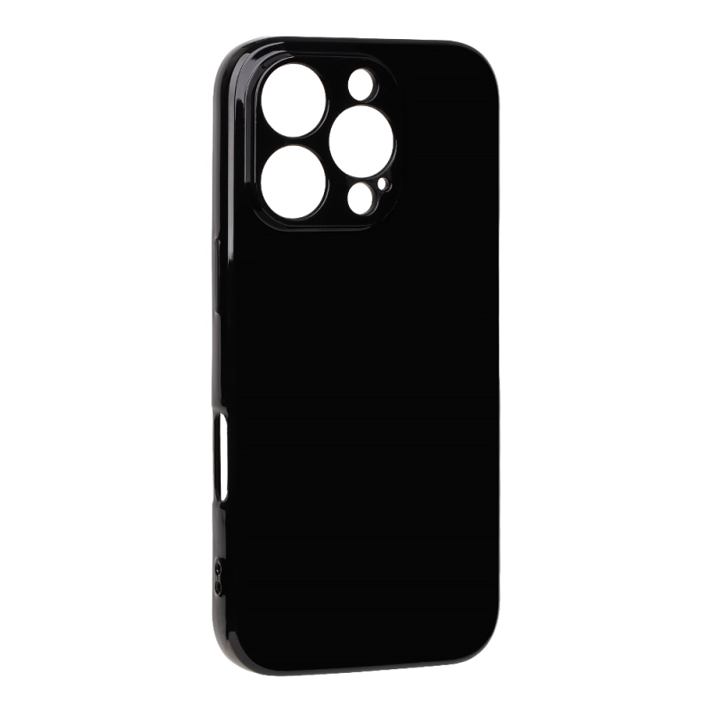 TOK: ME Glossy tok az Apple iPhone 16 Pro-hoz, fekete