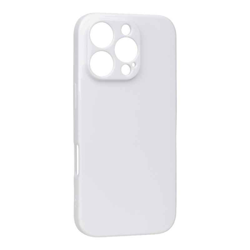 TOK: ME Glossy tok az Apple iPhone 16 Pro-hoz, fehér