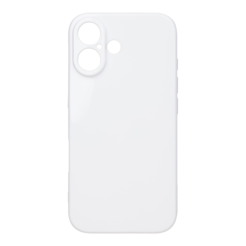 TOK: ME Glossy tok az Apple iPhone 16-hoz, fehér