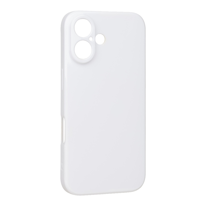 TOK: ME Glossy tok az Apple iPhone 16-hoz, fehér