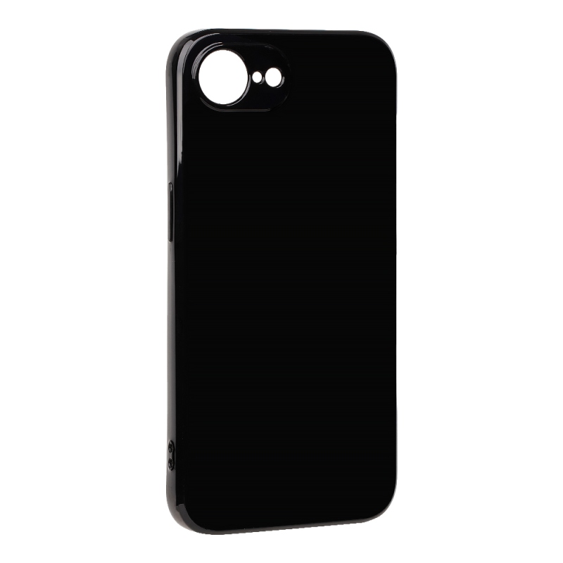 TOK: ME Glossy tok az Apple iPhone 16e/17e-hez, fekete