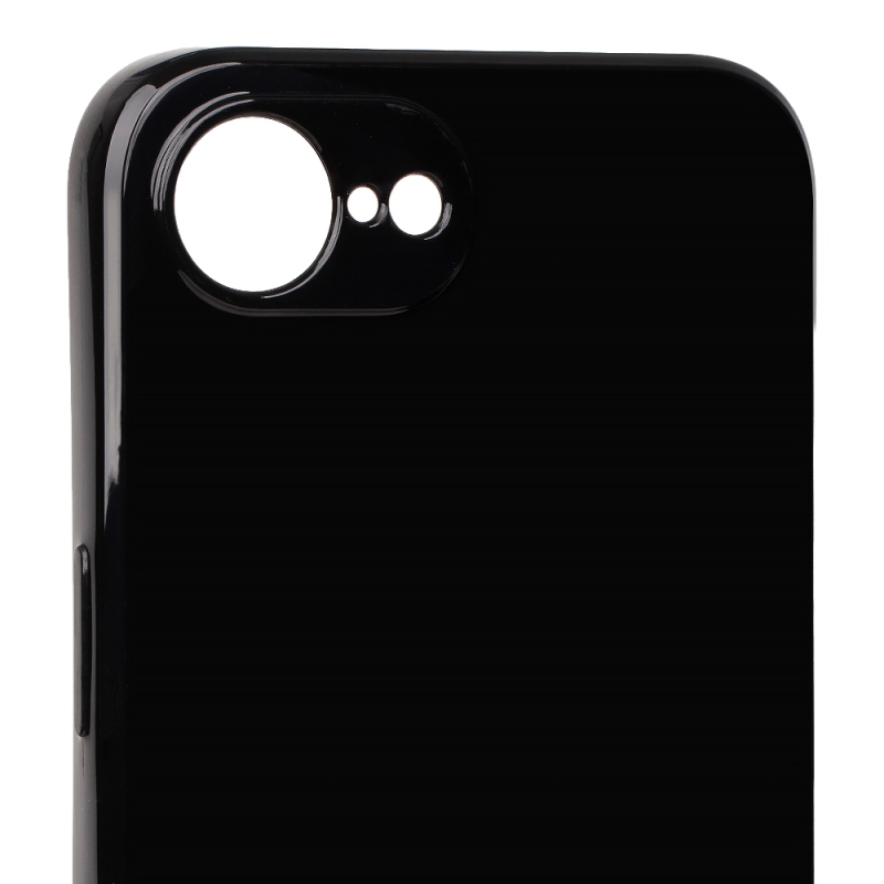 TOK: ME Glossy tok az Apple iPhone 16e/17e-hez, fekete