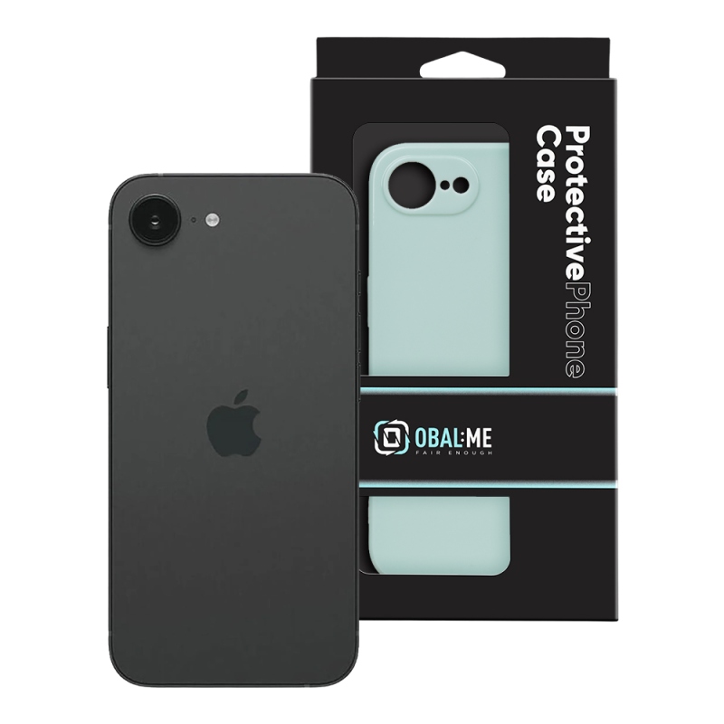 TOK: ME Glossy tok az Apple iPhone 16e/17e-hez, menta színű