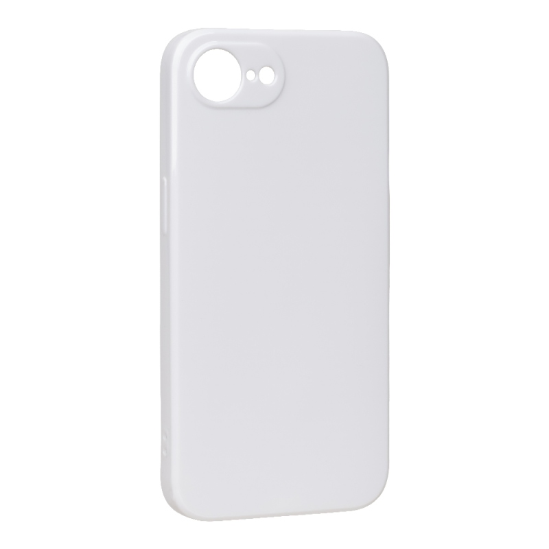 TOK: ME Glossy tok az Apple iPhone 16e/17e-hez, fehér