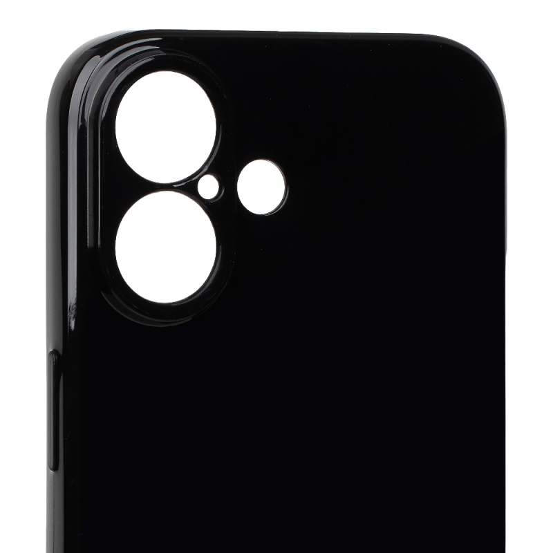 TOK: ME Glossy tok az Apple iPhone 17-hez, fekete