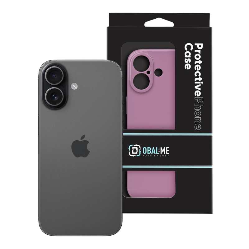 TOK: ME Glossy tok az Apple iPhone 17-hez, Orchid színben