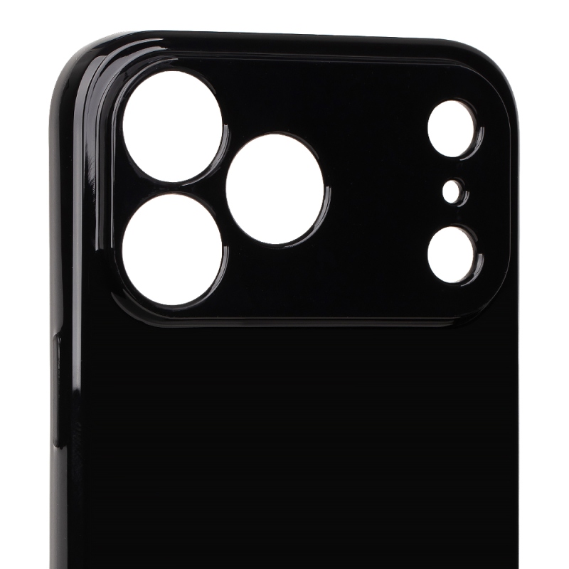 TOK: ME Glossy tok az Apple iPhone 17 Pro Max-hoz, fekete