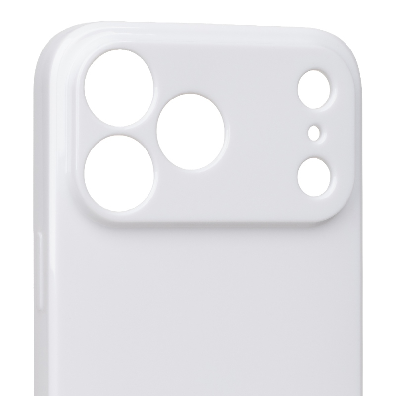 TOK: ME Glossy tok az Apple iPhone 17 Pro Max-hoz, fehér