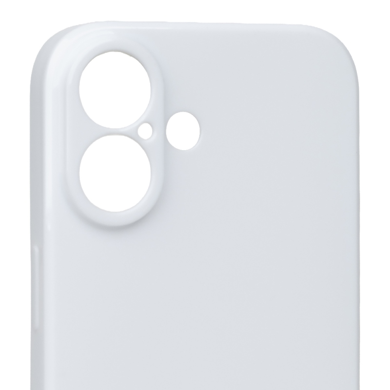 TOK: ME Glossy tok az Apple iPhone 17-hez, fehér