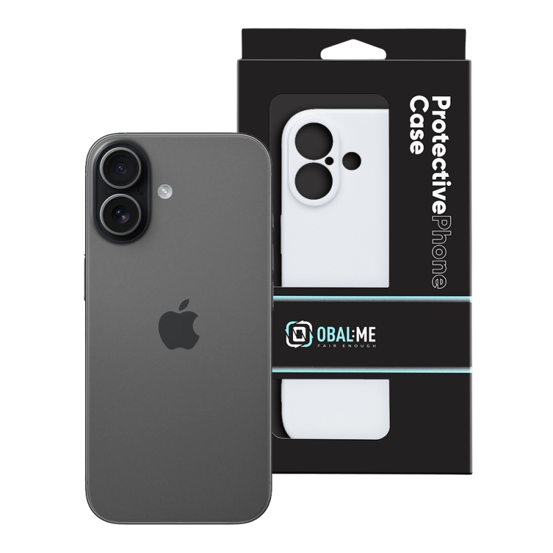 TOK: ME Glossy tok az Apple iPhone 17-hez, fehér