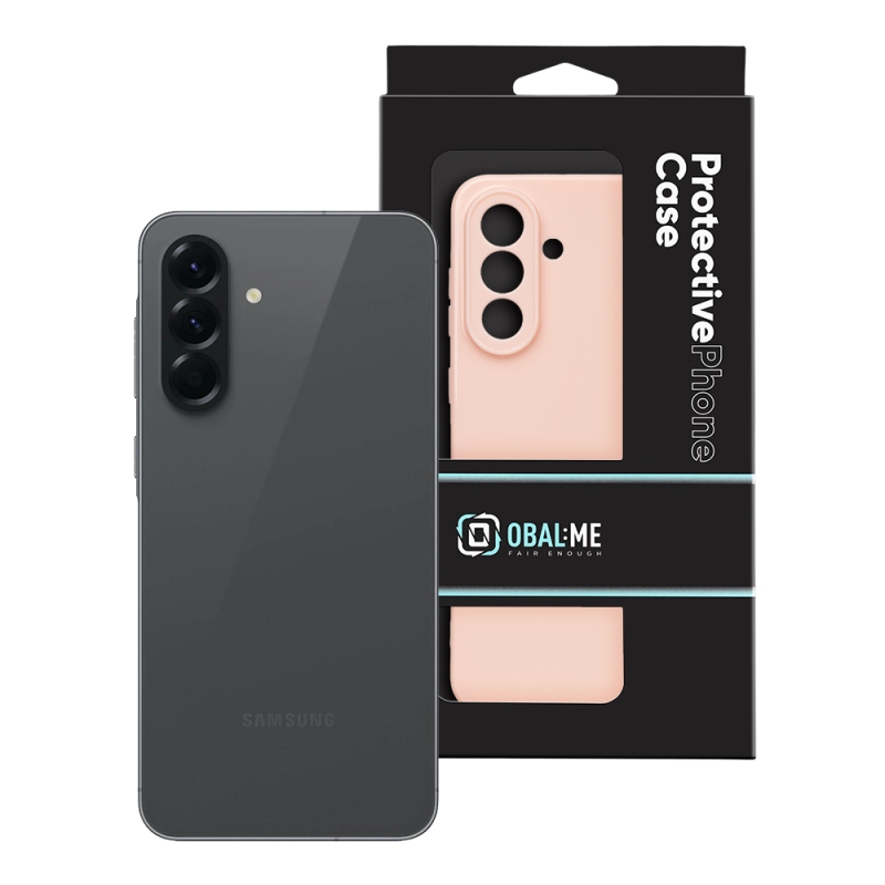 OBAL:ME Fényes tok a Samsung Galaxy A56 5G Blush készülékhez