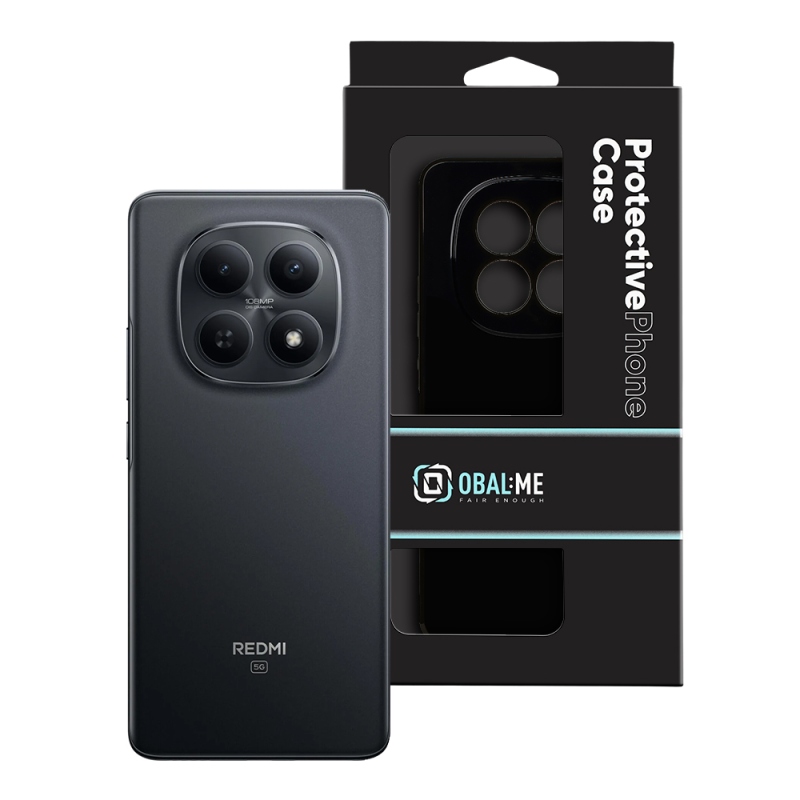 TOK: ME Glossy tok a Xiaomi Redmi Note 15 4G/5G-hez, fekete