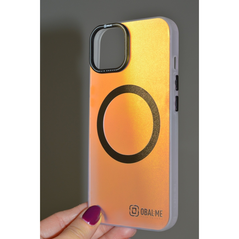 COVER:ME HoloMag borító az Apple iPhone 16e/17e készülékhez Fekete