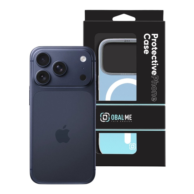 COVER:ME HoloMag borító Apple iPhone 17 Pro fehér színű készülékhez