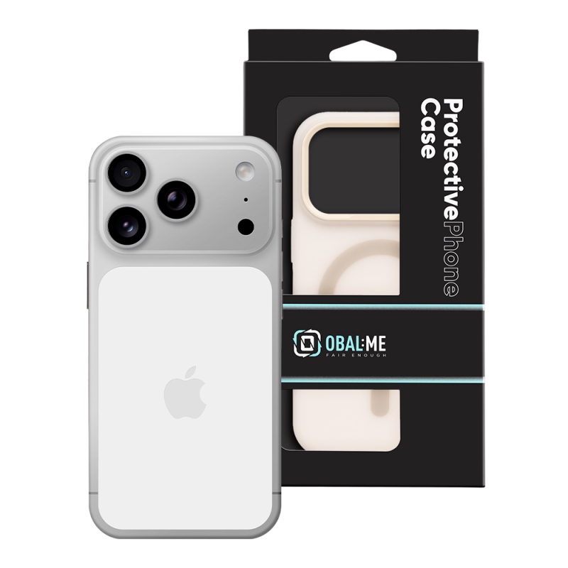 TOK: ME MagNetix DuoTone tok az Apple iPhone 18 Pro/17 Pro készülékhez, elefántcsont színben