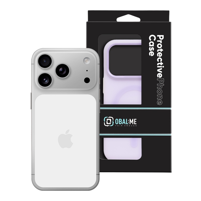 TOK: ME MagNetix DuoTone tok az Apple iPhone 18 Pro/17 Pro-hoz, levendula színben
