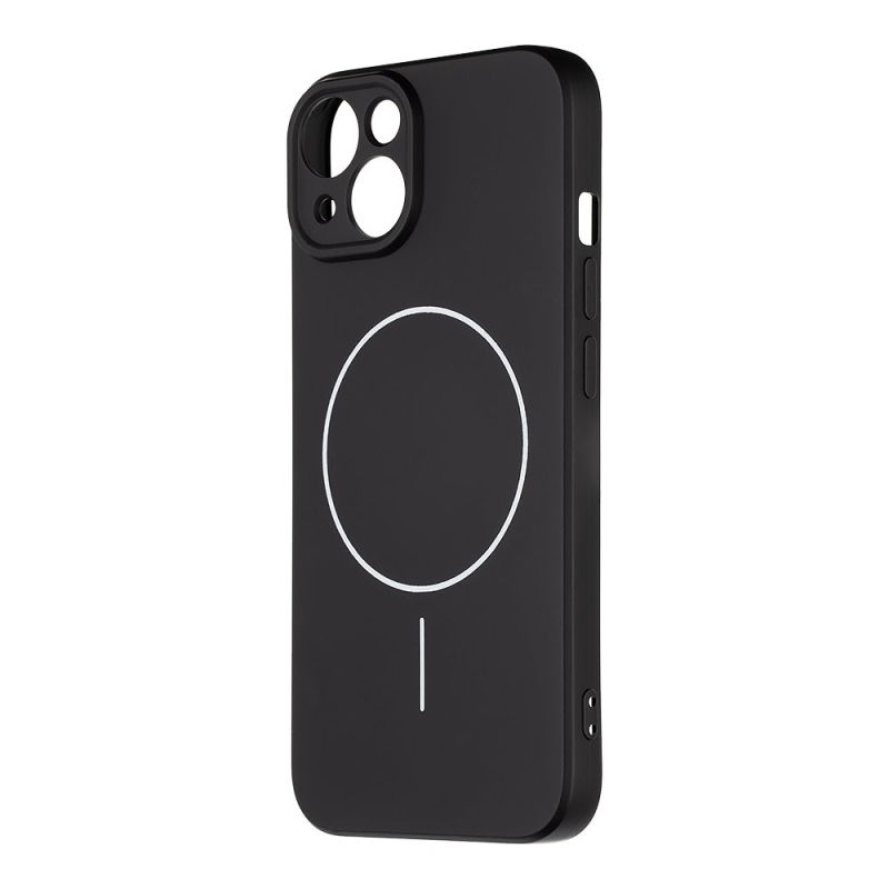 COVER:ME MagNetix matt TPU borító Apple iPhone 14 fekete iPhone 14 készülékhez
