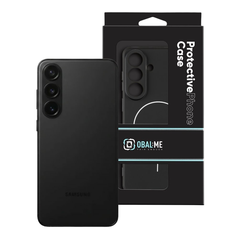 COVER:ME MagNetix matt TPU borító Samsung Galaxy S26+ fekete színhez