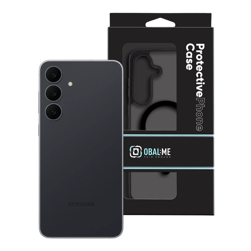 COVER:ME MagNetix Outline Cover for Samsung Galaxy S25 FE fekete