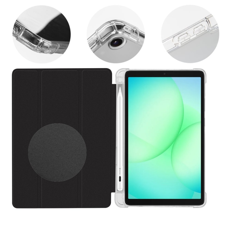 OBAL:ME MistyTab tok Samsung Galaxy Tab A11/A9-hez, fekete