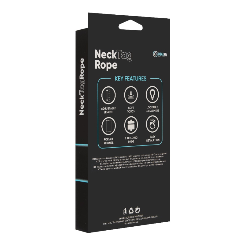 BORÍTÓ: ME NeckTag Ribbon telefonszíj rózsaszín