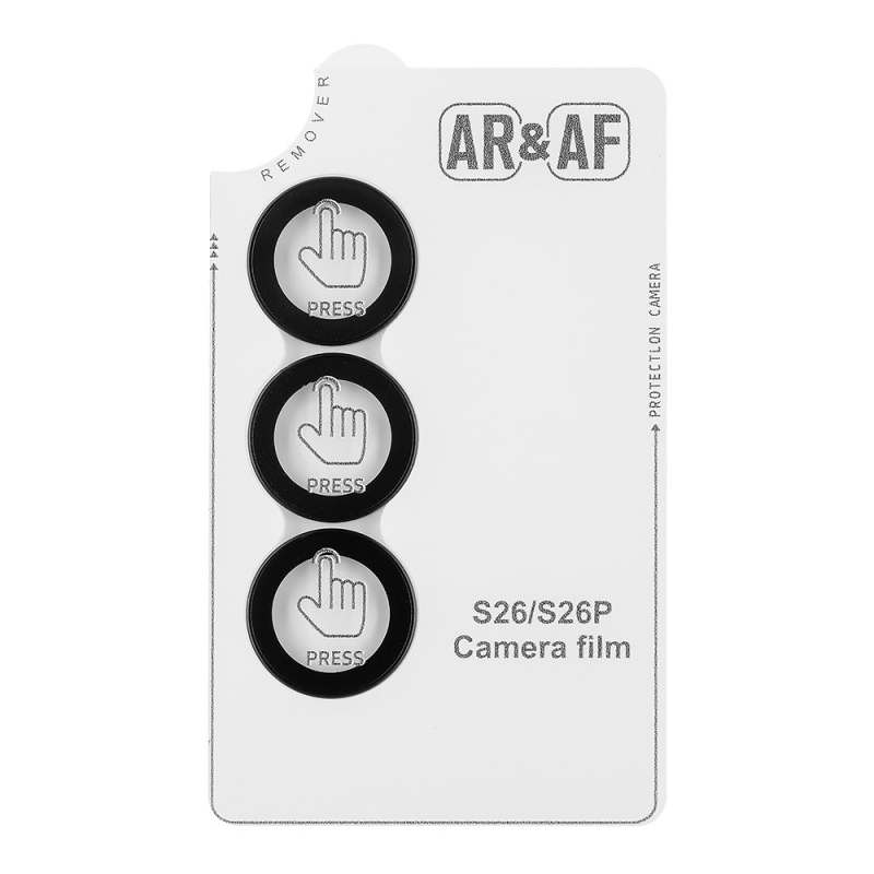 CSOMAG:ME objektívvédő Samsung Galaxy S26+ Fekete