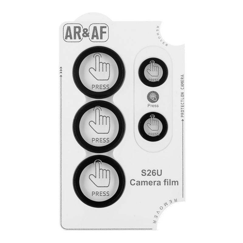 CSOMAG:ME objektívvédő Samsung Galaxy S26 Ultra Fekete Ultra fekete