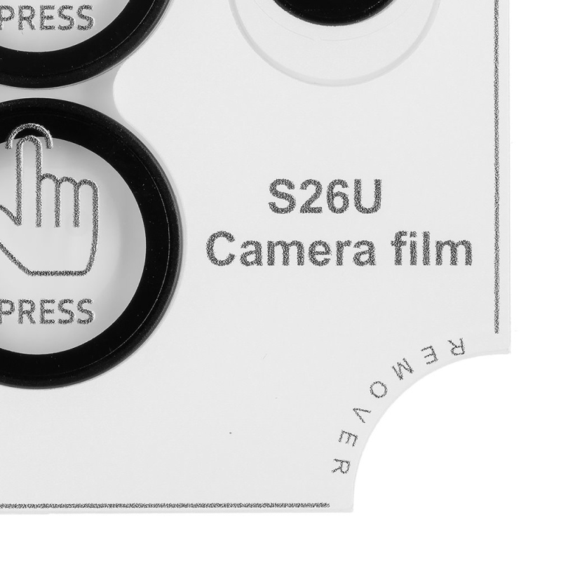 CSOMAG:ME objektívvédő Samsung Galaxy S26 Ultra Fekete Ultra fekete