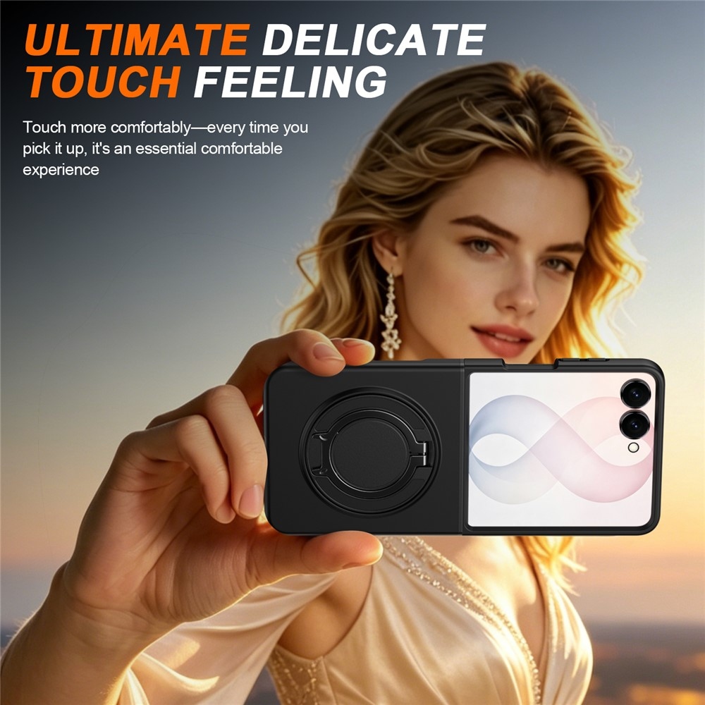 Obstruct műanyag tok a Samsung Galaxy Z Flip8 5G-hez – fekete