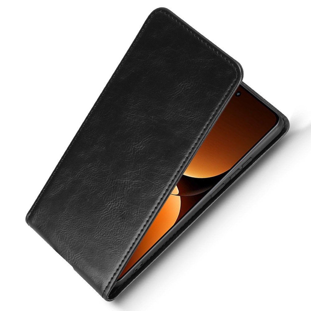 Vert flip tok a Realme GT 7 Pro 5G készülékhez - fekete