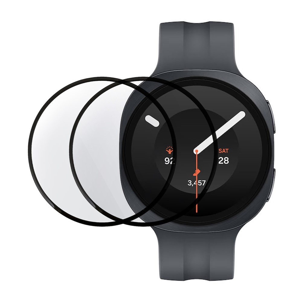 PMMA védőüveg a Samsung Galaxy Watch9 44 mm-es modellhez – 2 db