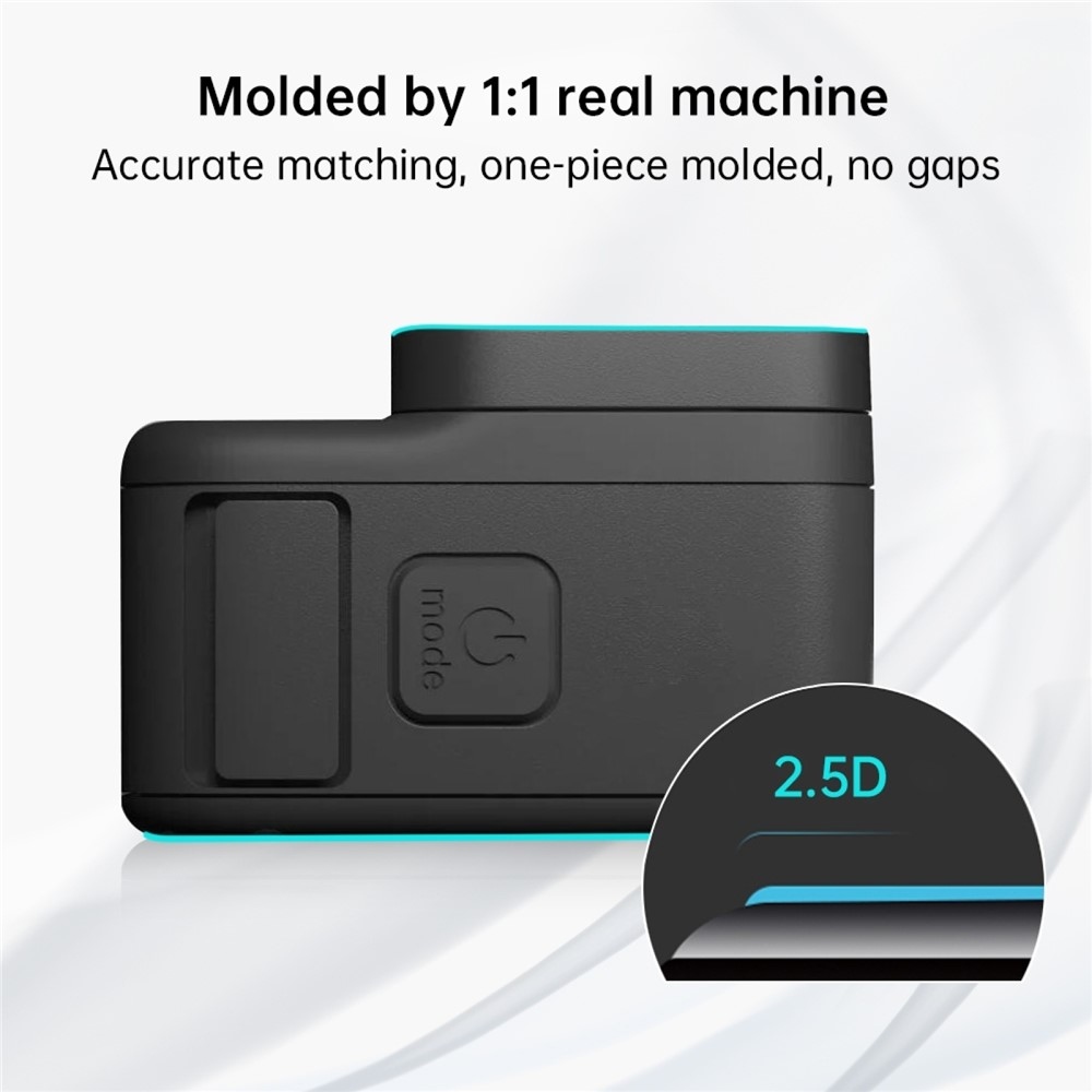 PULUZ edzett üveg képernyővédő GoPro HERO 12 fekete / 11 fekete / 10 fekete / 9 fekete kamerához