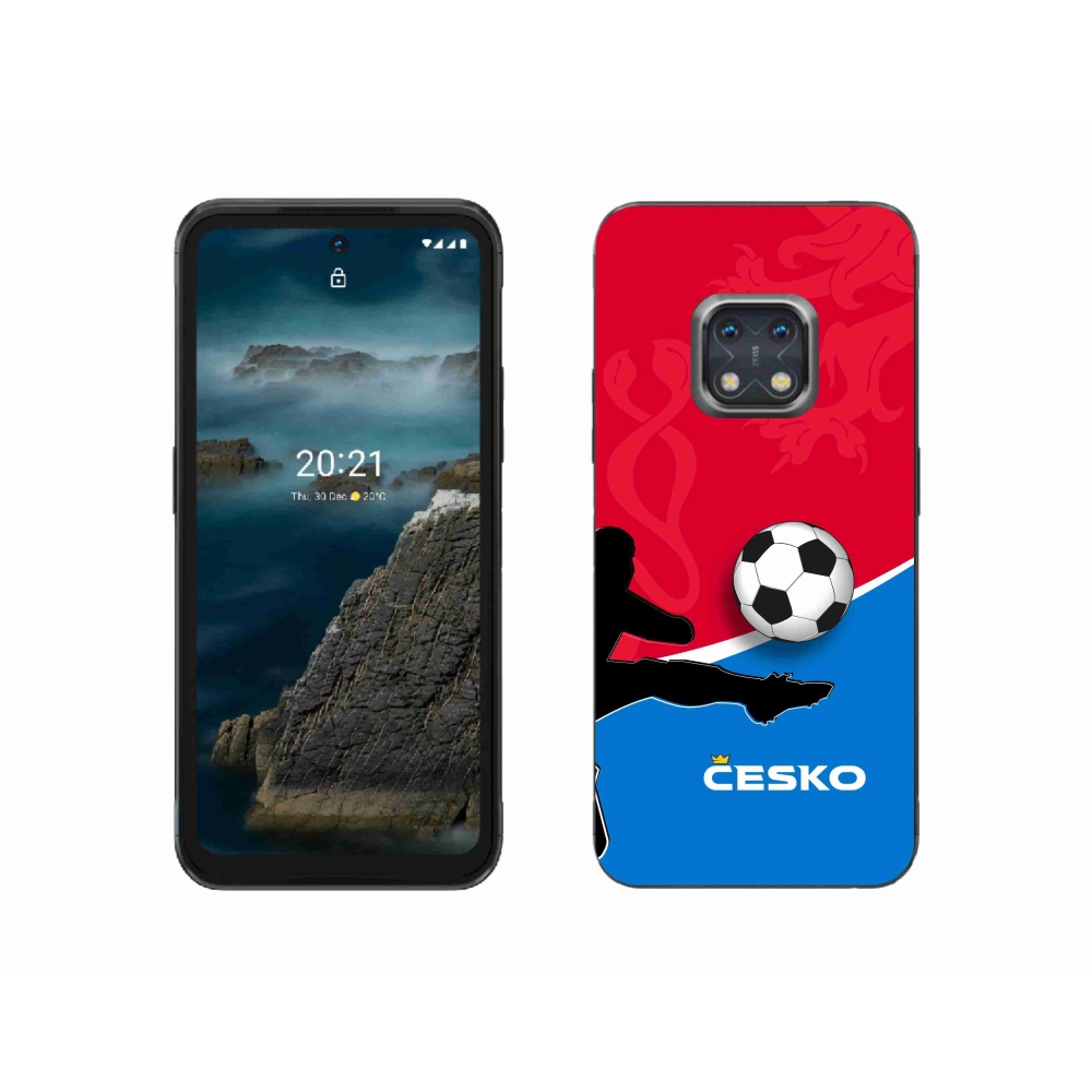 Gél borítás mmCase a Nokia XR20 készülékhez - Labdarúgás Csehország 2