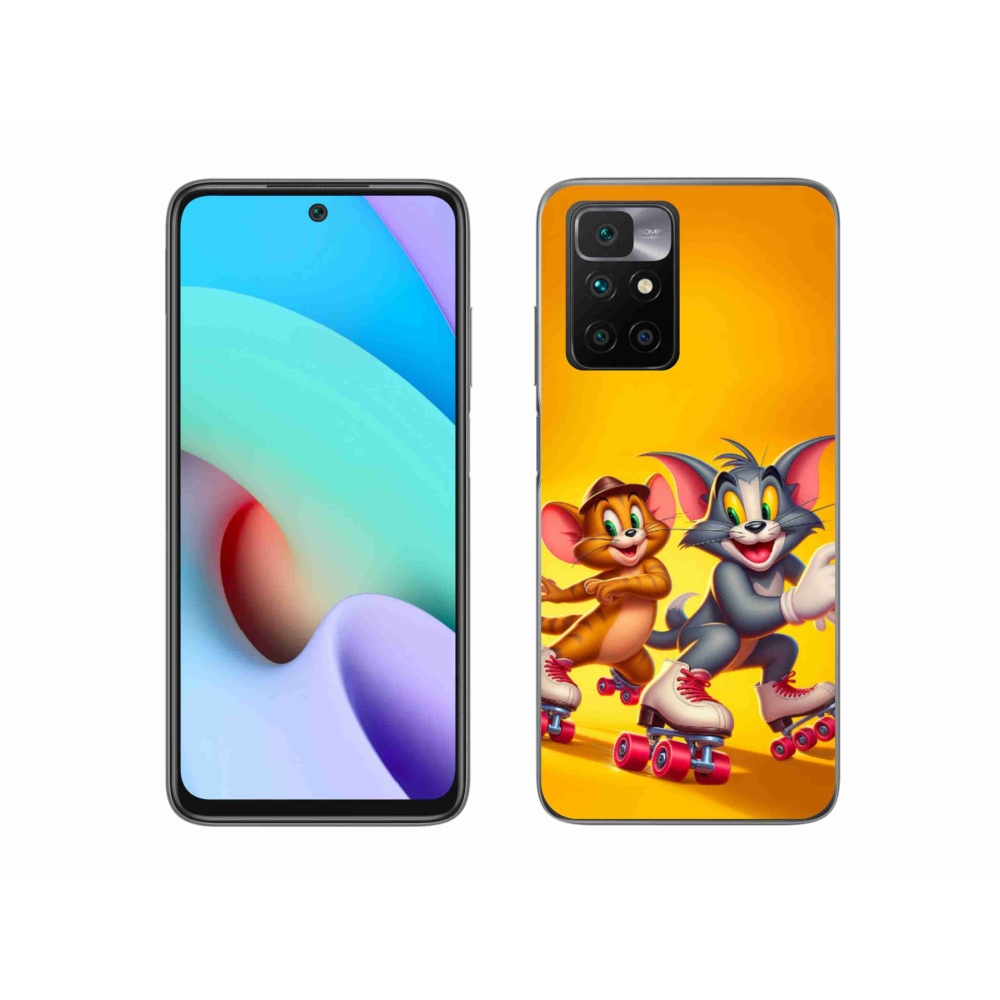 Zselés borítás mmCase a Xiaomi Redmi 10/Redmi 10 (2022) - tom a jerry