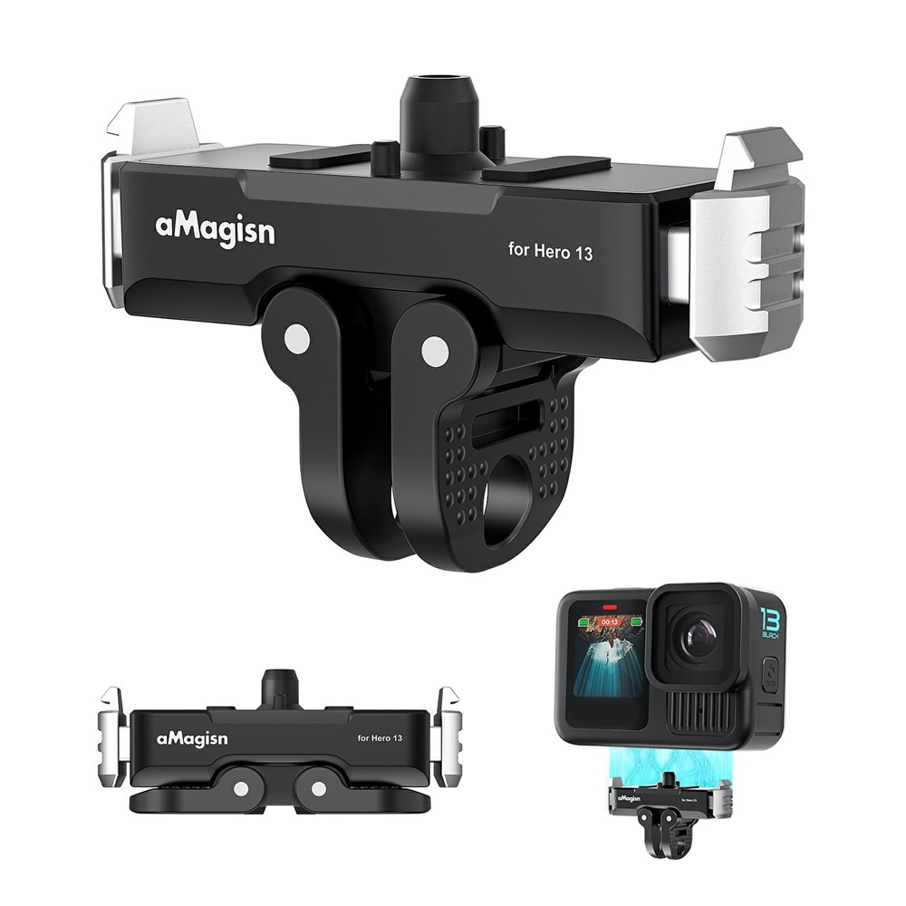 AMAGISN mágneses fém gyorskioldós tartó GoPro Hero 13 kamerához