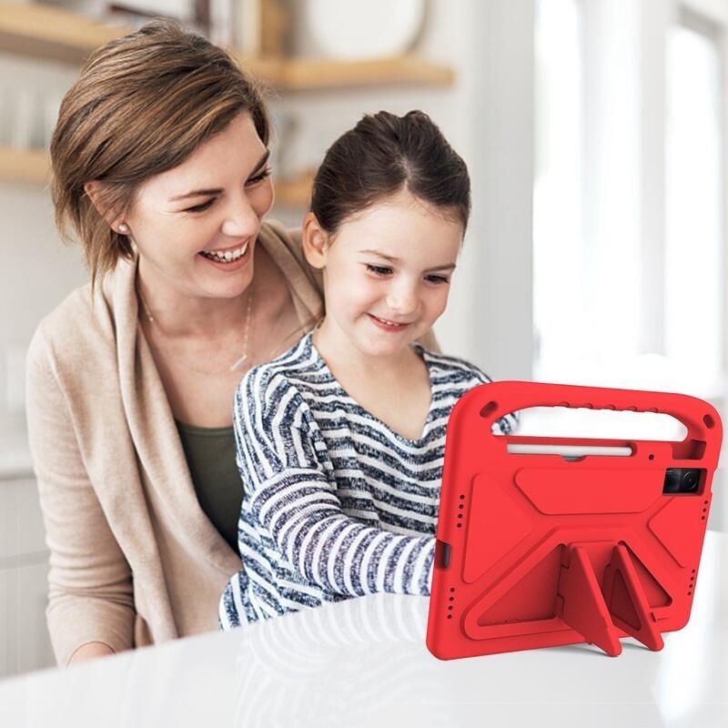 Tartós borító fogantyúval Xiaomi Redmi Pad 10.6 tablethez - piros