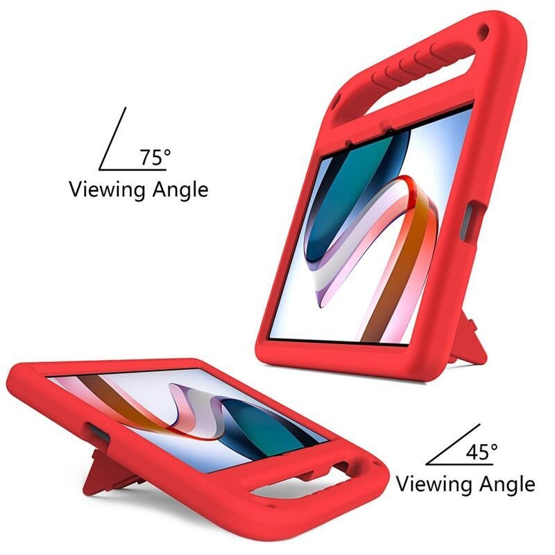 Tartós borító fogantyúval Xiaomi Redmi Pad 10.6 tablethez - piros