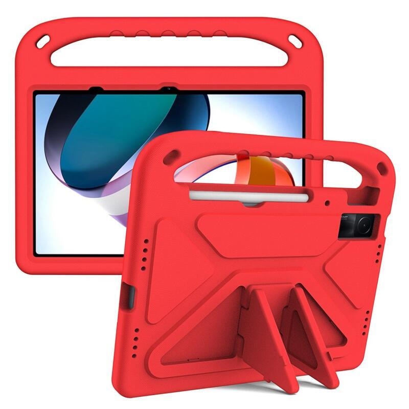Tartós borító fogantyúval Xiaomi Redmi Pad 10.6 tablethez - piros