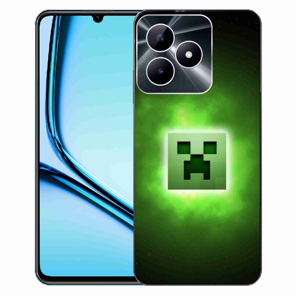 Zselés borítás mmCase a Realme Note 50 készülékhez - minecraft