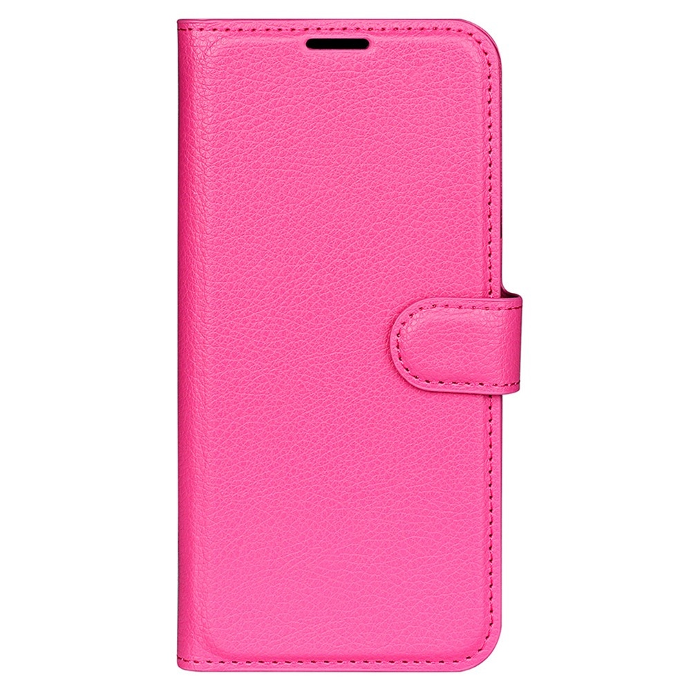 Litchi könyv tok Samsung Galaxy S23 FE készülékhez - rózsaszínű