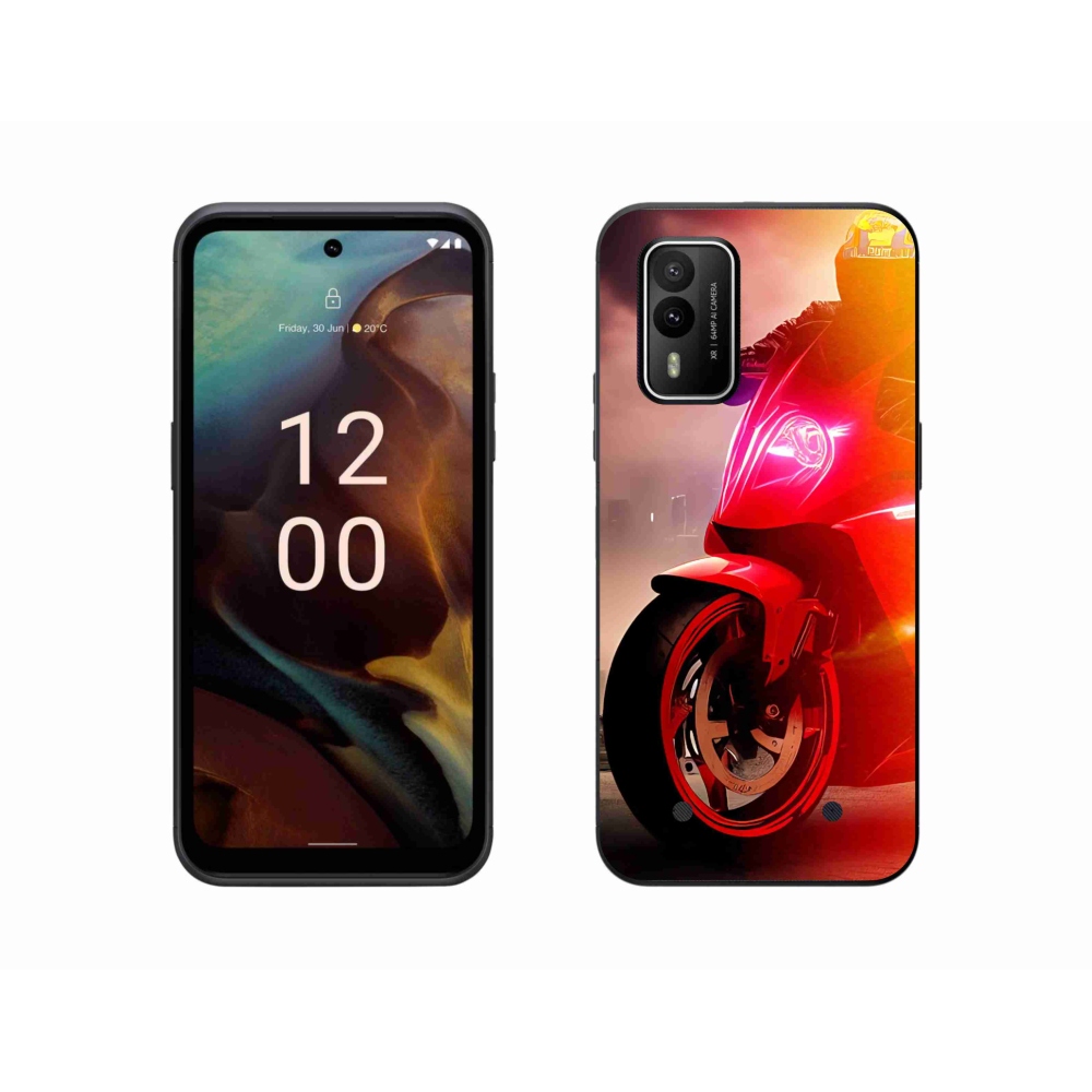 Zselés borítás mmCase a Nokia XR21 készülékhez - motorkerékpár