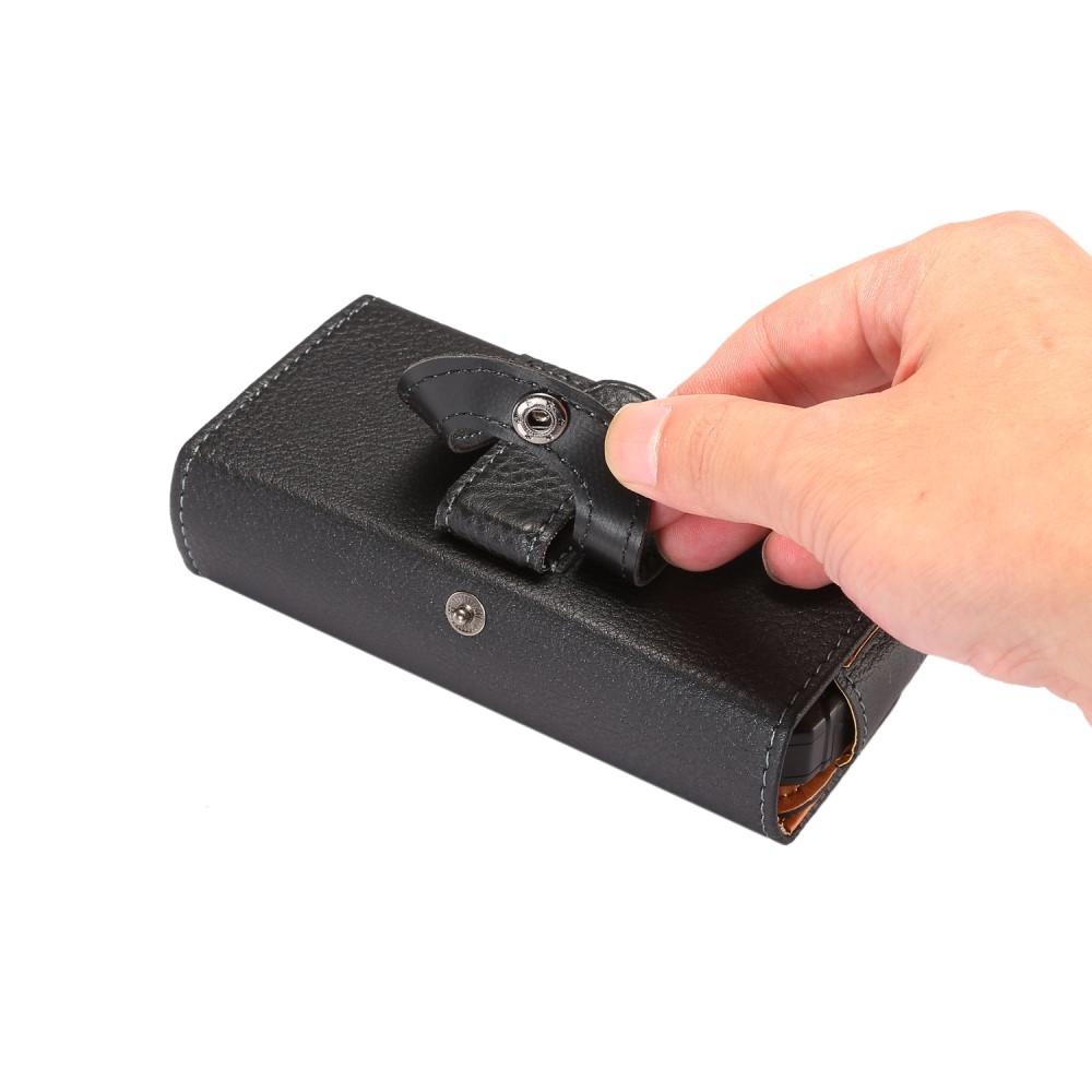 Lychee univerzális övtáska 135 x 74 x 30 mm - fekete