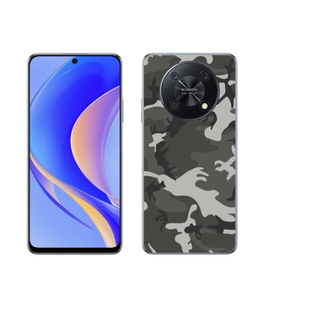 Gél borítás mmCase a Huawei Nova Y90 készülékhez - terepszínű minta
