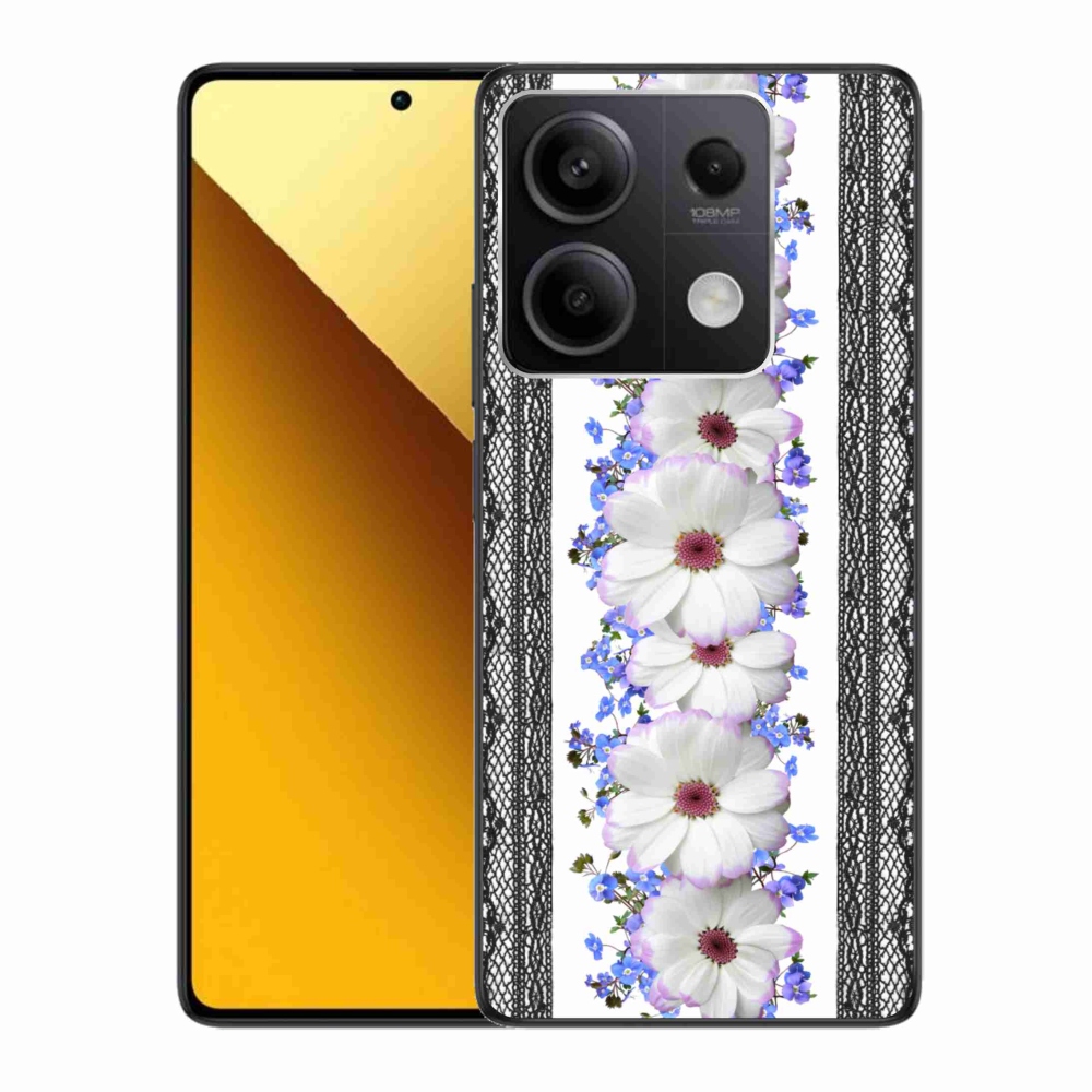 Gél borító mmCase a Xiaomi Redmi Note 13 5G számára - virágok 8