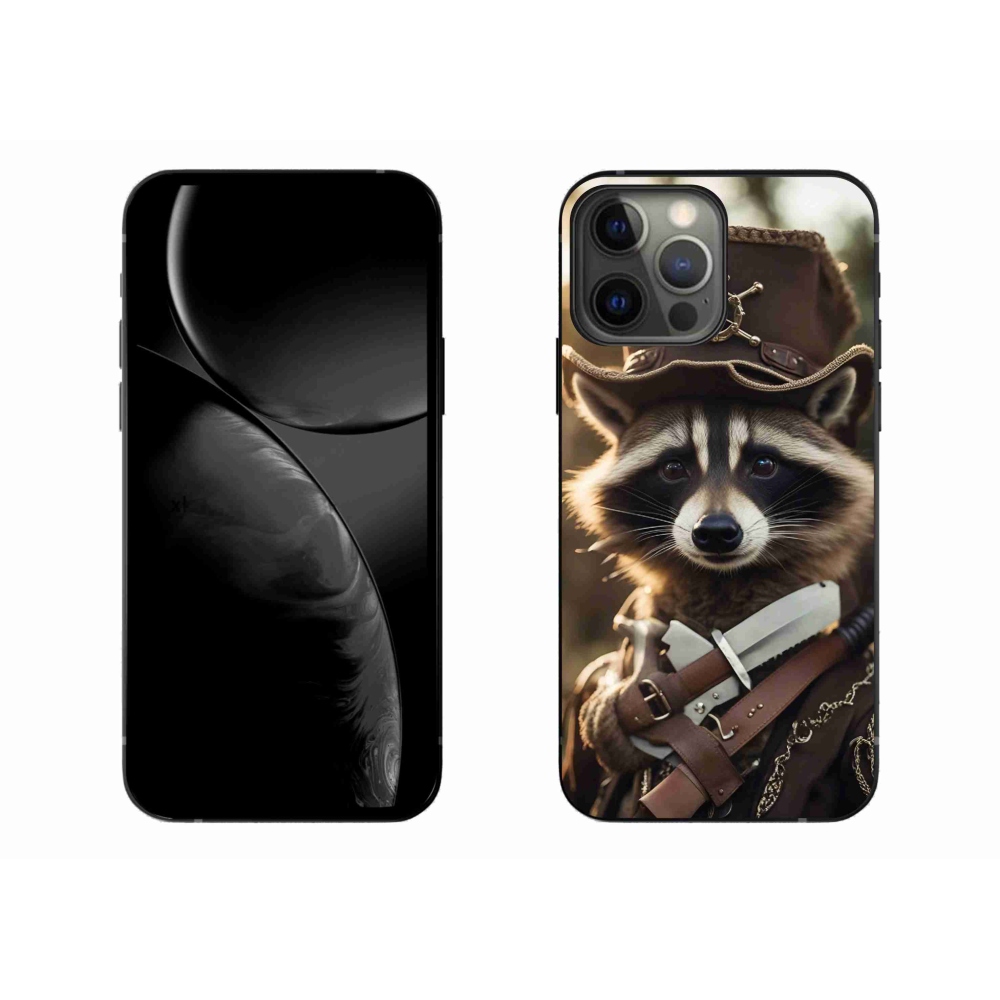 Gél borítás mmCase iPhone 13 Pro Max készülékhez - mosómedve egyenruhában