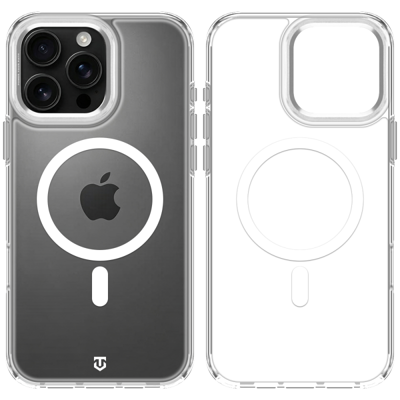 Tactical MagForce 2.0 tok az Apple iPhone 16 Pro Max-hoz, ezüst színben