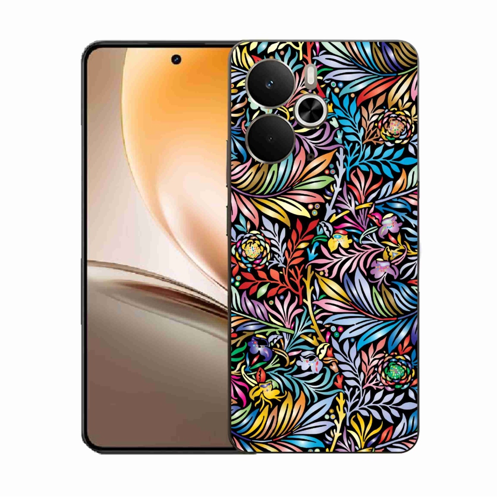 Gél borító mmCase a Realme 14 5G/14T 5G készülékhez - virágok 5