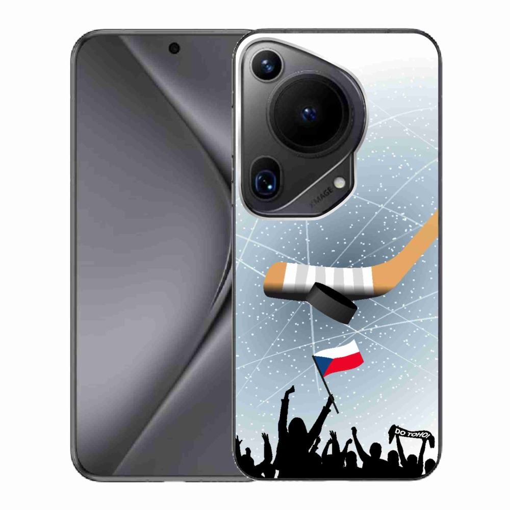 Gél borítás mmCase a Huawei Pura 70 Ultra - hoki rajongók