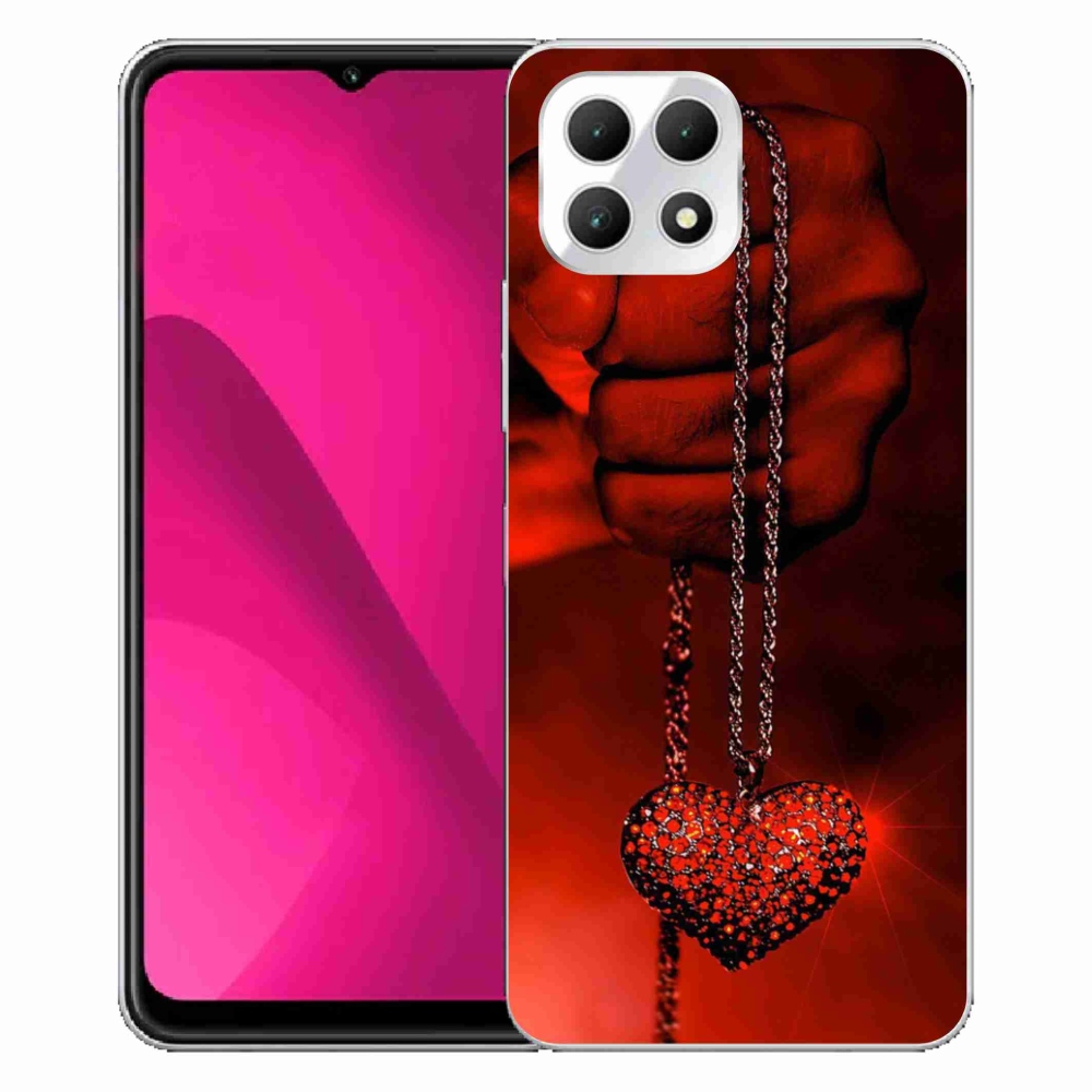 Zselés borítás mmCase a T-Mobile T Phone 2 készülékhez - nyaklánc